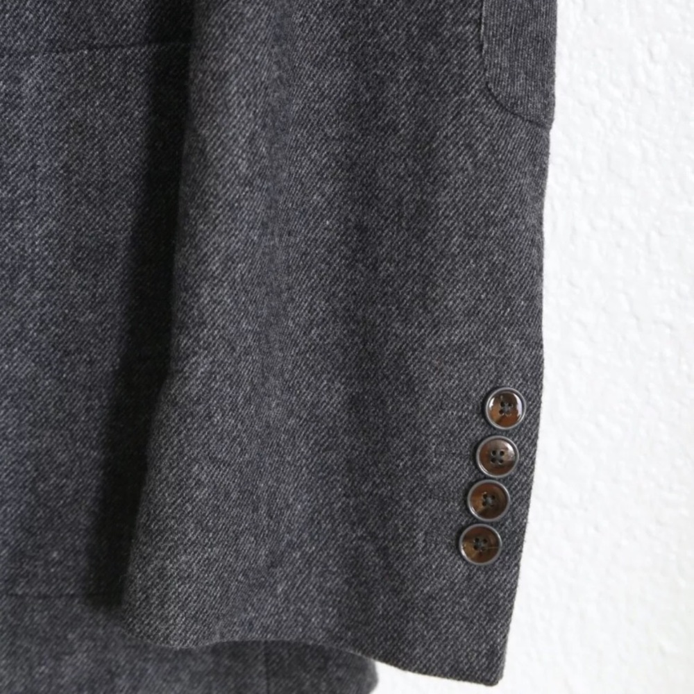 Bugatti gray tweed wool jacket sport coat Men's EUR 50 US M - Picture 3 of 5